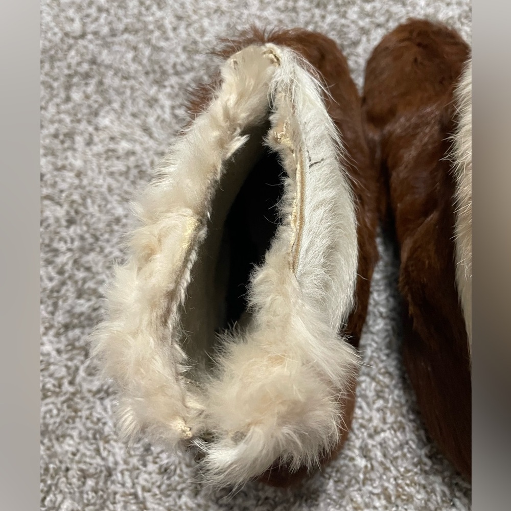 Vintage Fur Cowboy Boots Fineline Sole Made in Australia - Picture 15 of 15